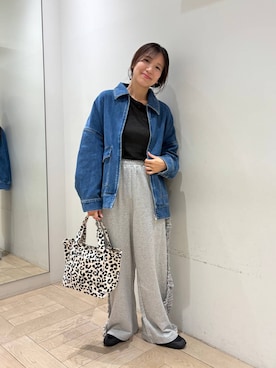 「アイテム（ジャケット/アウター）」を使った、kazuponさん（レディース・153cm・30代）の秋コーディネート