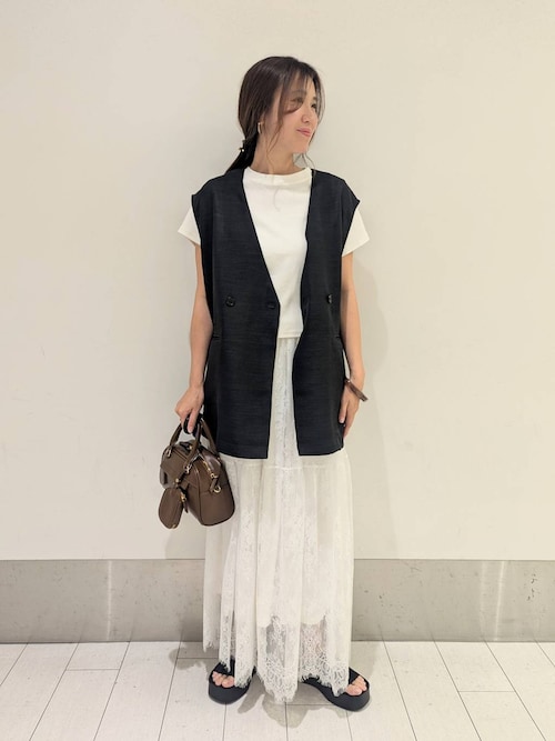 セール】レースボリュームスカート 290863（スカート）｜LOWRYS FARM