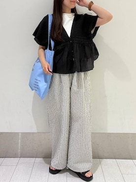「LOWRYS FARM」｜kazuponさん（レディース・153cm）の春コーディネート