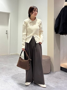 「アイテム（その他トップス）」を使った、kazuponさん（レディース・153cm・30代）の秋コーディネート