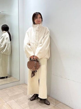 「アイテム（ブルゾン）」を使った、kazuponさん（レディース・153cm・30代）の秋コーディネート