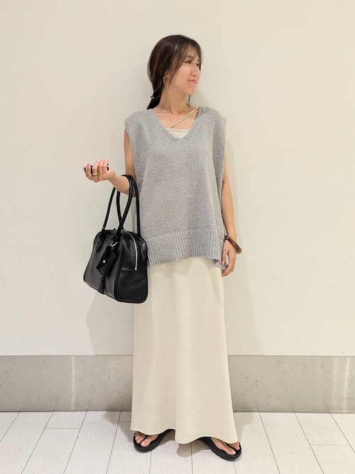 セール】ラメスラブオーバーベスト 321159（ニット/セーター）｜LOWRYS