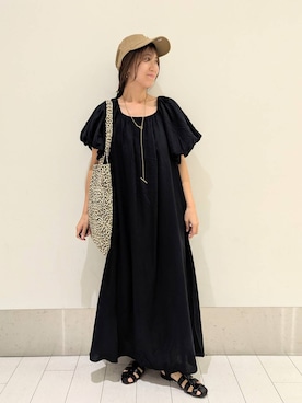 「アイテム（キャップ）」を使った、kazuponさん（レディース・153cm・30代）の夏コーディネート