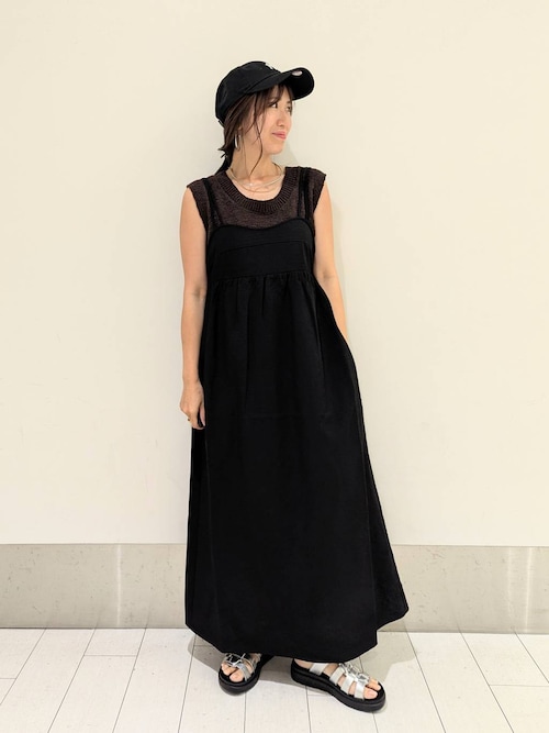 にんて LOWRYS FARM ワンピース ティアードポコキャミワンピース 289063