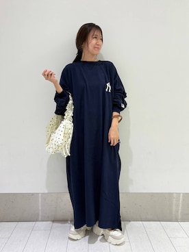 「アイテム（ワンピース/ドレス）」を使った、kazuponさん（レディース・153cm・30代）の夏コーディネート