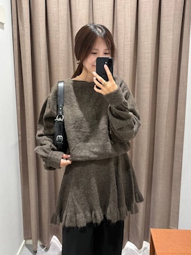 「LOWRYS FARM（ローリーズファーム）のアイテム（ワンピース）」を使った、kazuponさん（レディース・153cm）の秋コーディネート