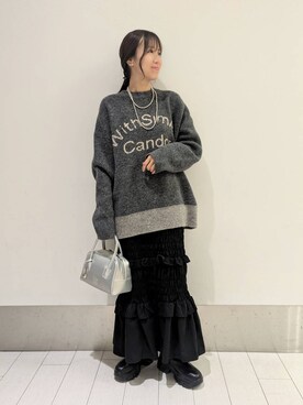 「アイテム（アクセサリー）」を使った、kazuponさん（レディース・153cm・30代）の秋コーディネート