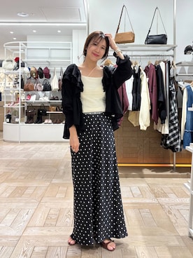 「アイテム（サンダル）」を使った、kazuponさん（レディース・153cm・30代）の秋コーディネート