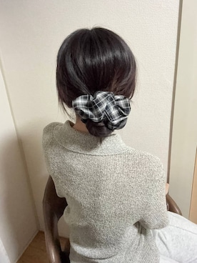 「ヘアアレンジ」｜kazuponさん（レディース・153cm）の春コーディネート