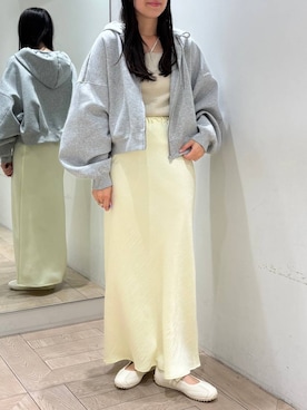 kazuponさん（レディース・153cm）の春コーディネート