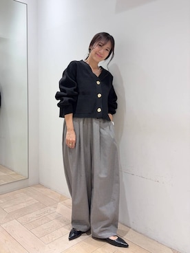 「アイテム（キャミソール）」を使った、kazuponさん（レディース・153cm・30代）の秋コーディネート