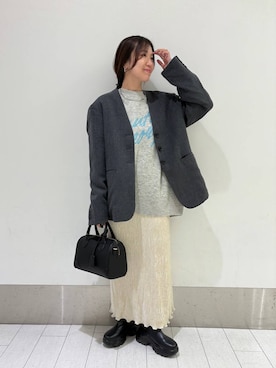 「アイテム（アクセサリー）」を使った、kazuponさん（レディース・153cm・30代）の秋コーディネート