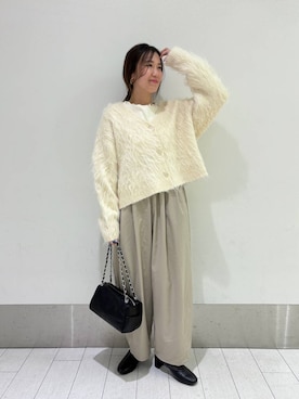 「大人女子カジュアル_LOWRYS FARM」｜kazuponさん（レディース・153cm）の冬コーディネート