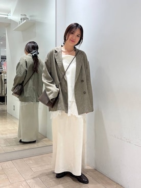 kazuponさん（レディース・153cm）の春コーディネート