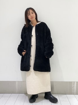 kazuponさん（レディース・153cm）の冬コーディネート