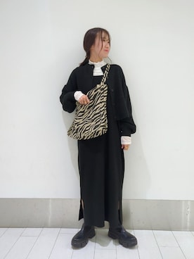 kazuponさん（レディース・153cm）の冬コーディネート