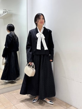 「大人女子カジュアル_LOWRYS FARM」｜kazuponさん（レディース・153cm）の冬コーディネート