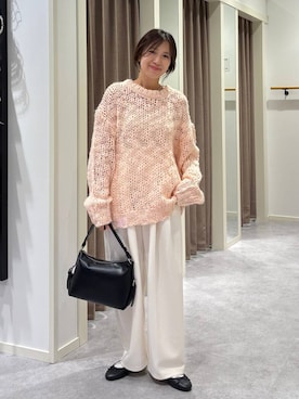 「LOWRYS FARM（ローリーズファーム）のアイテム（ハンドバッグ）」を使った、kazuponさん（レディース・153cm）の秋コーディネート