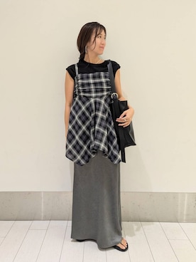 「アイテム（ピアス（両耳用））」を使った、kazuponさん（レディース・153cm・30代）の夏コーディネート