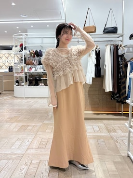 「アイテム（パンプス）」を使った、kazuponさん（レディース・153cm・30代）の夏コーディネート