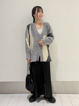 「アイテム（アクセサリー）」を使った、kazuponさん（レディース・153cm・30代）の秋コーディネート