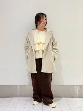 kazuponさん（レディース・153cm）の冬コーディネート