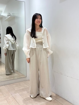 kazuponさん（レディース・153cm）の春コーディネート