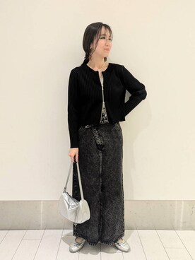 「LOWRYS FARM（ローリーズファーム）のＣＯＮＥ／アシメタイトスカート　252608（スカート）」を使った、kazuponさん（レディース・153cm）の春コーディネート