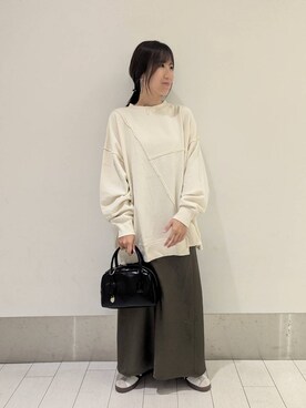 「アイテム（スウェット）」を使った、kazuponさん（レディース・153cm・30代）の秋コーディネート