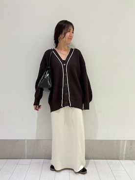 「アイテム（ピアス（両耳用））」を使った、kazuponさん（レディース・153cm・30代）の秋コーディネート