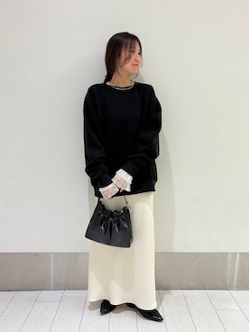 「アイテム（チョーカー）」を使った、kazuponさん（レディース・153cm・30代）の冬コーディネート