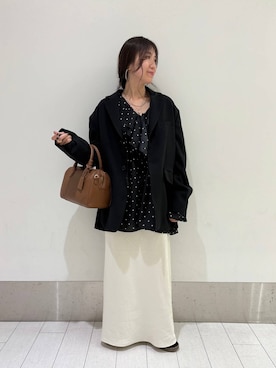 「アイテム（ピアス（両耳用））」を使った、kazuponさん（レディース・153cm・30代）の秋コーディネート