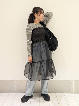 kazuponさん（レディース・153cm）の秋コーディネート