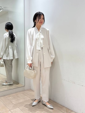 「大人女子カジュアル_LOWRYS FARM」｜kazuponさん（レディース・153cm）の冬コーディネート