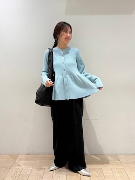 「アイテム（パンプス）」を使った、kazuponさん（レディース・153cm・30代）の冬コーディネート