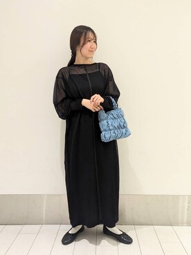 「キャミワンピース」｜kazuponさん（レディース・153cm）の冬コーディネート