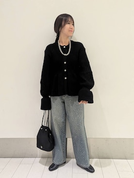 「アイテム（アクセサリー）」を使った、kazuponさん（レディース・153cm・30代）の秋コーディネート
