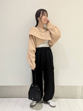 「アイテム（アクセサリー）」を使った、kazuponさん（レディース・153cm・30代）の秋コーディネート