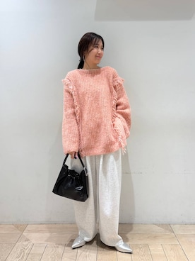 「アイテム（パンプス）」を使った、kazuponさん（レディース・153cm・30代）の冬コーディネート