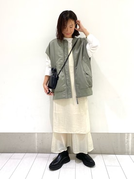 kazuponさん（レディース・153cm）の秋コーディネート