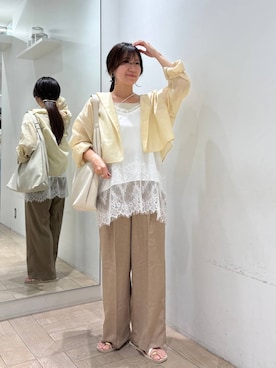 kazuponさん（レディース・153cm）の夏コーディネート