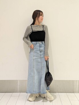 「アイテム（その他トップス）」を使った、kazuponさん（レディース・153cm・20代）の冬コーディネート