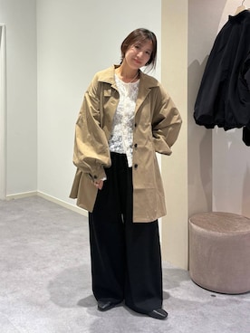 「LOWRYS FARM（ローリーズファーム）のアイテム（ブーツ）」を使った、kazuponさん（レディース・153cm）の秋コーディネート