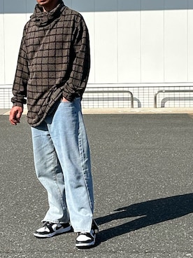 「rovtski（ロフトスキー）のアイテム」を使った、ヨッシーさん（メンズ・168cm）の秋コーディネート