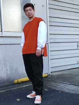 ヨッシーさん（メンズ・168cm）の冬コーディネート