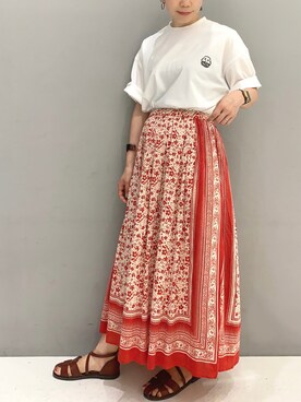 ふじやさん（レディース・161cm）の夏コーディネート