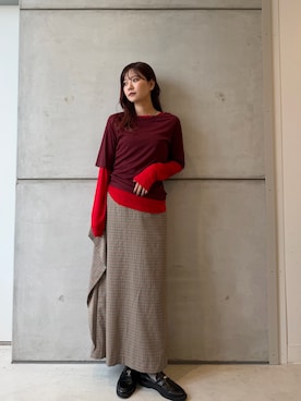 yamakanaさん（レディース・163cm）の夏コーディネート