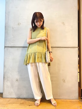 yamakanaさん（レディース・164cm）の夏コーディネート