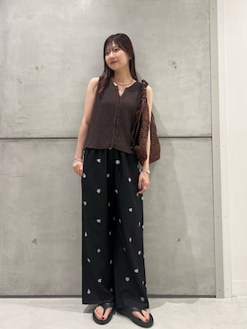 yamakanaさん（レディース・163cm）の夏コーディネート