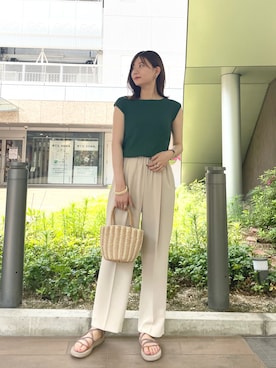 yamakanaさん（レディース・164cm）の夏コーディネート